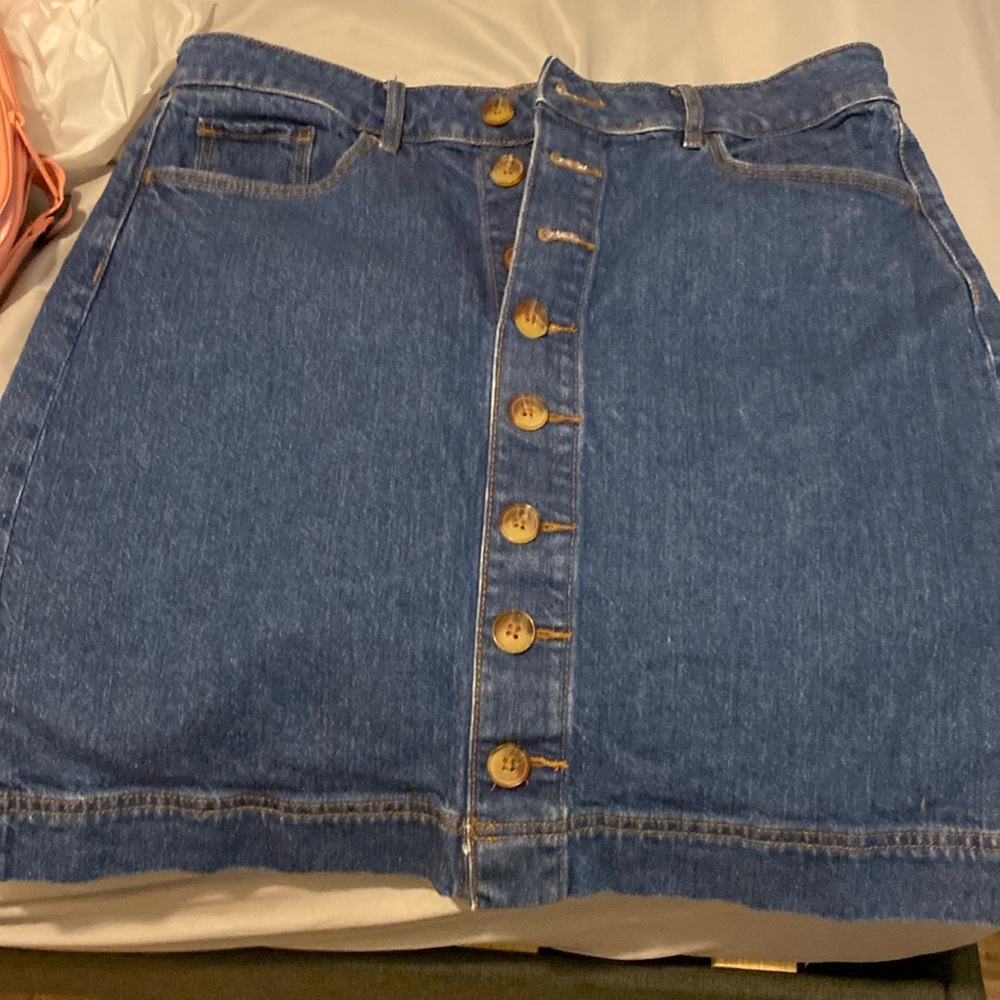 Denim mini